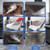 2500W High Pressure Steam Cleaner High Temperature Pressurized Steam Cleaning Machine 1100ml 3 Bar Portable Handheld Steam Cleaners with 3 Brush Heads for Home Use Car Detailing