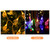 Halloween String Lights 10FT 20LEDs Transparent Skeleton Hand Shaped Decorative Hanging Lights Waterproof Colorful Light Battery Operated Spooky Light for Party