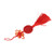 Chinese Lacquer Carved Hanging Ornament New Year Traditional Lacquerware Chinese Knot Car Pendant Decoration
