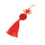 Chinese Lacquer Carved Hanging Ornament New Year Traditional Lacquerware Chinese Knot Car Pendant Decoration