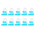 10Pcs Plastic Automatic Bird Food Feeder Hanging Bird Water Dispenser for Parrots Hamster