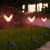 Waterproof Solar Powered Light Control Yard LED Butterfly Multicolor Garden Lawn Lamp (Green)