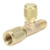 1/4SAE Exhaust Valve Air Conditioning Refrigeration Charging Adapter Valve for R22 R12 R134
