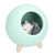 USB Atmosphere Lamp Children Girls Bedroom Bedside Cartoon LED Sleeping Night Light Warm LightGreen