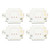 10Pcs COB Light Panel Emitter Components Diode Super Bright 10W RGB DIY Lighting Lamp Beads