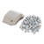 30PCS Stainless Steel Lawn Mower Blade Silver Weather Resistant Lawn Mower Replacement Blade for Husqvarna