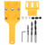 11pcs/set Wood Doweling Jig Drill Guide Punch Positioner Tool Kit for Woodworking Carpentry