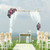 Artificial Wedding Arch Flowers Kit Elegant Silk Cloth Plastic Artificial Flower Swag Decoration