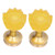 2 Set LED Buddhist Lamp 3 Color Adjustment Buddha Flower Light for Buddhism Faith SupplyUK Plug 100-240V