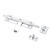 1Pc 8inch Stainless Steel Security Home Door Bolt Padlock Sliding Barrel Bolts Window Lock