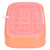 24 Eggs Containers ABS Egg Tray Storage Box Refrigerator Organizer Bins with Breathable VentsOrange