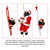 Electric Ladder Toys Climbing Ladder Santa Home Decoration
