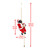 Electric Ladder Toys Climbing Ladder Santa Home Decoration