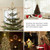 LED Hollow Star Snowflake Projector Light Rotation Lamp for Christmas Tree Top Decoration