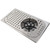 Glass Rinser Cup Washer 304 Stainless Steel Automatic Sink Bottle Washing Equipment with Drain Drip Tray for Home Coffee Shop Bar