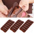 3Pcs DIY Non‑Stick Silicone Spoon‑Shaped Cake Chocolate Baking Mold Kitchen Utensils