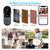 Wireless Video Doorbell Camera with Wireless Chime Ringer Two Way Audio Tuya APP Control Night Viewing 2.4G WiFi Only TF Card/Cloud Storage Door Bell Ringer Wireless with Camera
