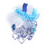 Fishing Net Nylon Monofilament American Style Cast Net Outdoor Hand Throw Fishing Mesh2.4m