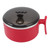 Insulated Bowl 304 Stainless Steel with Lids Stand Design Hollow Double Layer Heat Insulation Ramen Mug for Kitchen Red