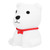 Cute Dog Shaped Silicone Lamp Kids Night Light Portable Bedside Light for Baby Sleeping Nursery USB Charging