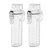2Pcs Lighter Case Waterproof Lighter Storage Container Plastic for Outdoor Camping Hiking Transparent