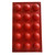 Semi Sphere Mold 15 Holes Silicone Semicircle Baking Mold for Cake Chocolate Mousse