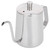 600ml Coffee Drip Kettle 304 Stainless Steel Slender Spout Thicken Coffee Pot with Cover
