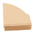 100Pcs Coffee Filter Paper Disposable 2‑4 Cups Original Color Cone Shape Coffee Strainer for Home
