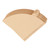 100Pcs Coffee Filter Paper Disposable 2‑4 Cups Original Color Cone Shape Coffee Strainer for Home