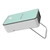 Electric Air Warmer Cyan Mute Quick Heating with Bracket Mini Electric Fan Heater for Home Office Dorm US Plug 110w 110V