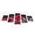 5Pcs Wall Art Painting Set Romantic Red Rose Frameless Painting Artwork Home Decoration