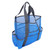 Folding Mesh Beach Bag Picnic Storage Handbag Outdoor Portable W/Pockets Handle for Travelling