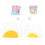 Pastel Daisy Balloon Garland Arch Kit Flower Macaron Easy Setup Balloon Decoration Kit for Wedding Birthday Celabration