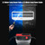 2500W Portable Handheld Steam Cleaner High Temperature Pressurized Steam Cleaning Machine with Brush Heads for Kitchen Furniture Bathroom Car