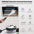2500W Portable Handheld Steam Cleaner High Temperature Pressurized Steam Cleaning Machine with Brush Heads and Gloves for Kitchen Furniture Bathroom Car