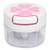 Household Manual Pull Food Garlic Ginger Vegetable Grinder Chopper Mincer Kitchen UtensilsPink