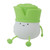 Cute LED Night Light Tap Control Rechargeable 1.5W Decorative Scallion Shape Bedside Lamp for Bedroom Kids Room