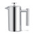350ML Double Wall Stainless Steel Coffee Maker French Press Tea Pot with Filter