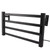 Thermostatic Towel Rack Digital Display Punching Free Wall Mounted Electric Heated Towel Shelf UK Plug 220V
