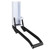 Wall Mounted Can Crusher Strong Metal Soft Handle Nonslip Mat Easy Crushing Can Smasher for Tin Bear Can White