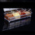 Kitchen Seasoning Jar Set Acrylic Condiment Storage Box Transparent Salt Sugar Spice Jar Set