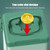 ATM Kids Piggy Bank for Boys Girls Password Code Lock Safe  Bank Money Saving Box Portable Battery Operated Real Money Box for Cash Gift with 100 Day Challenge Card