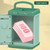 ATM Kids Piggy Bank for Boys Girls Password Code Lock Safe  Bank Money Saving Box Portable Battery Operated Real Money Box for Cash Gift with 100 Day Challenge Card
