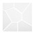 Geometry DIY Wall Decal Mirror Sticker for Bedroom Living Room Art Decor