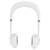 Mini Hands Free Fan USB Charging Hanging Neck Cooling Fan Adjustable 3-Speed WindWhite