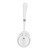 Mini Hands Free Fan USB Charging Hanging Neck Cooling Fan Adjustable 3-Speed WindWhite