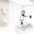Public Ktchen Bathroom Chrome Plated Self Closing Water Saving Time Delay Basin Sink Tap Faucet Female Thread G1/2