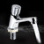 Public Ktchen Bathroom Chrome Plated Self Closing Water Saving Time Delay Basin Sink Tap Faucet Female Thread G1/2