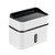 Bathroom Tissue Box Double Layer Suction Cup Wall Mounted Tissue Dispenser Space Saving Plastic Napkin Dispenser