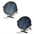 Decdeal 9V 3.5W Solar Panel Solar Powered Fountain Submersible Brushless Water Pump Kit for Bird Bath Pond Pull 190L/H 170cm Lift